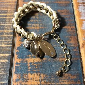 Braided Charm Bracelet